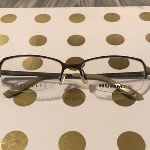 Hummer glasses (stainless steel) for prescription